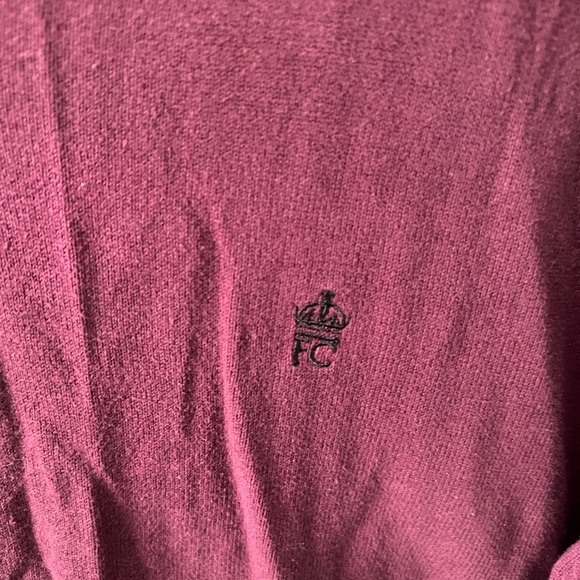 French Connection men v-neck sweater, size XL - Picture 2 of 4